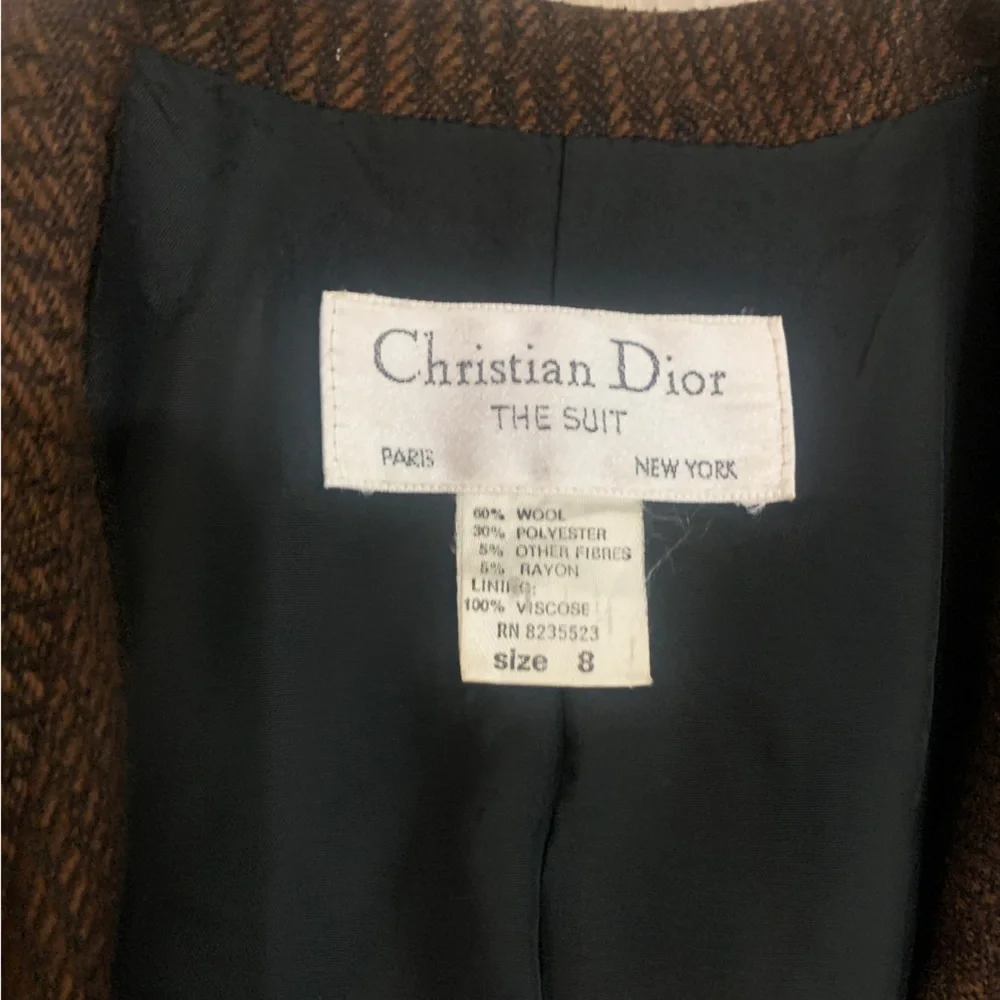 Christian Dior “The Suit” blazer size 8